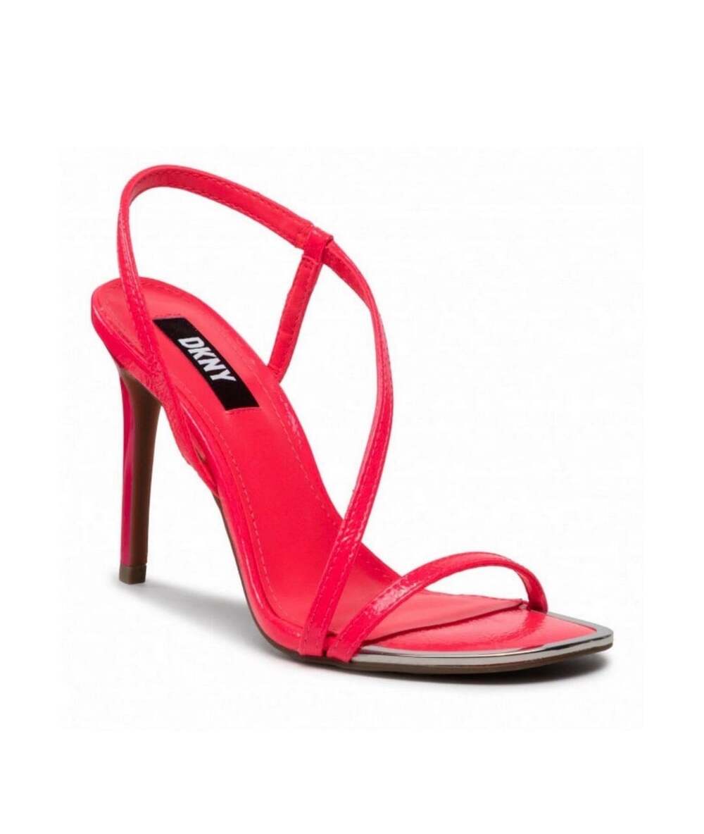 DKNY Danielle High Heel Strappy Stiletto Sandals Size 11 Hot Pink